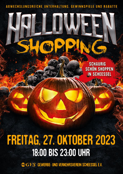 Halloween Shopping, Scheessel, GVS