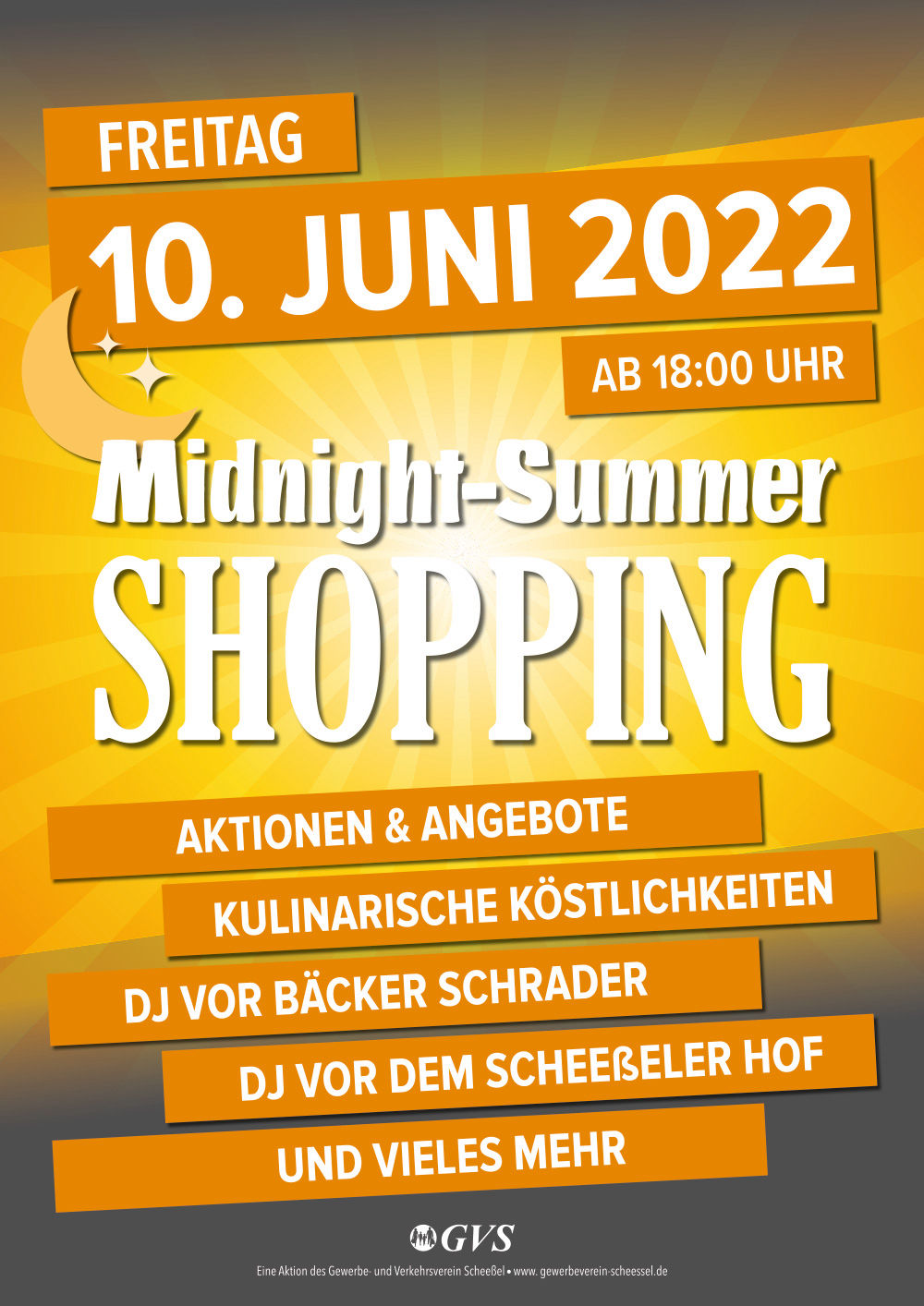 Gewerbeverein Scheessel, Midnight Shopping